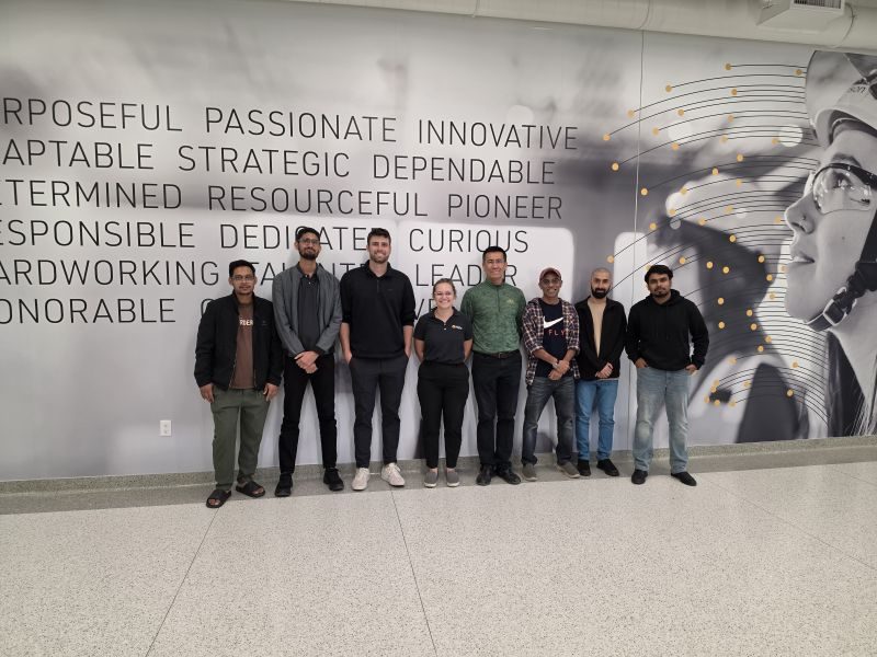 Training participants at the Offerdahl Complex