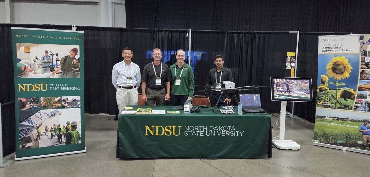 NDSU booth at Deere TechCon