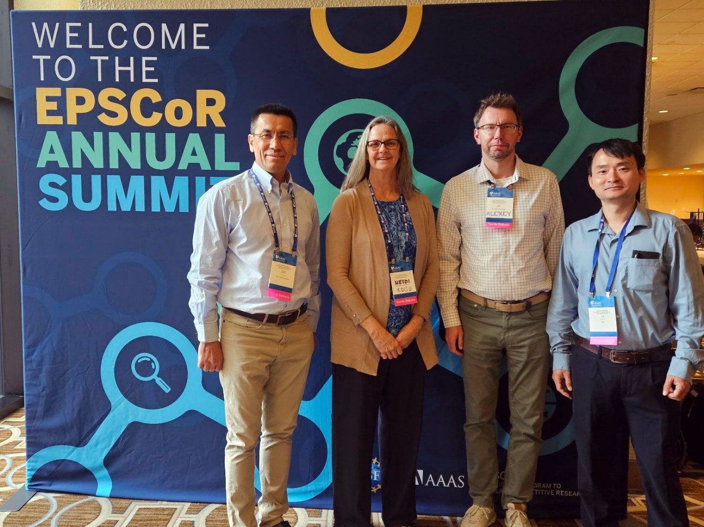 NDSU team at the 2026 NSF EPSCoR Annual Summit